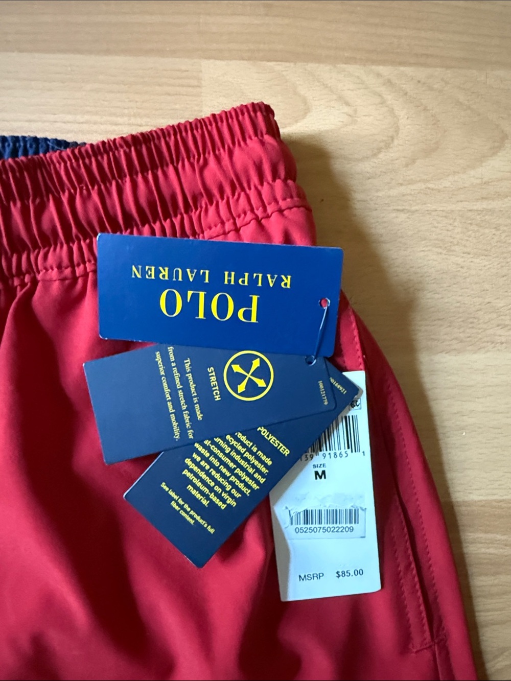 Red Ralph Lauren Swim Trunks - Picture 2 of 5